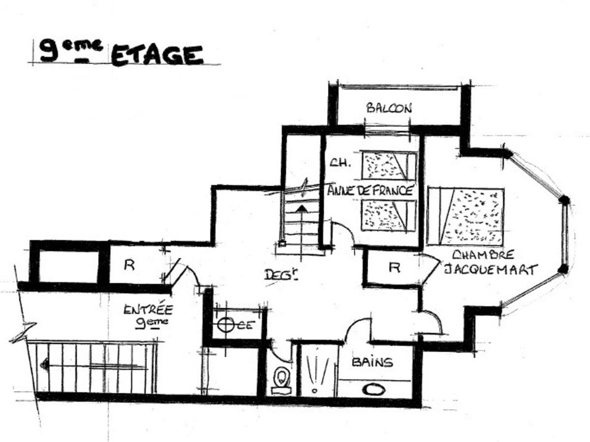 Appartement Panoramique Au Centre De Moulins Avec Terrasse, 2 Chambres, Et Equipements Modernes - Fr-1-489-412 Екстериор снимка